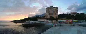 Комплекс апартаментов на побережье Черного моря в г. Ялта, пгт. Кореиз