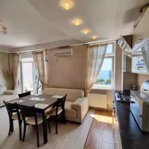 Квартира-студия в современной новостройке в Гурзуфе (Ялта)